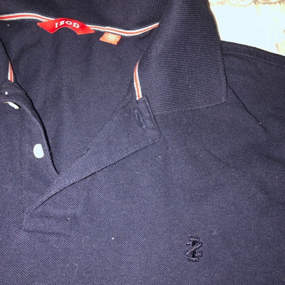 IZOD Men’s XL Polo Navy Blue - Picture 3 of 5